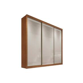 Guarda Roupa Casal 3 Portas De Correr E 8 Gavetas Arezzo-medelim Cumaru-fendi