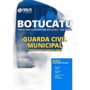Apostila Prefeitura Botucatu Sp - Guarda Civil Municipal