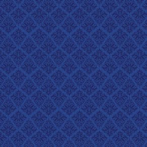Papel Parede Arabesco Azul Escuro Adesivo Quarto Casal Sala
