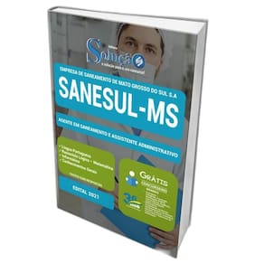Apostila Concurso Sanesul Ms - Agente Em Saneamento