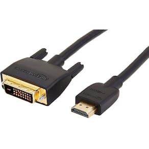 Cabo adaptador Amazon Basics HDMI-A para DVI (macho) 3m preto