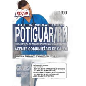 Apostila Agreste Potiguar Rn - Agente Comunitário De Saúde