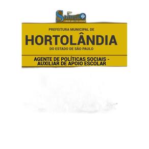 Apostila Hortolândia Sp - Agente De Políticas Sociais
