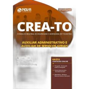 Apostila Crea-To - Auxiliar Administrativo E Serviços Gerais