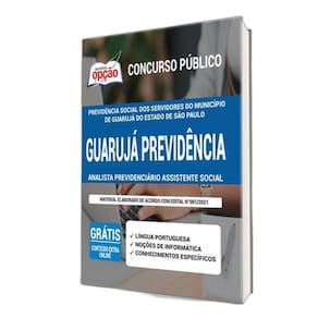 Apostila Guarujá Previdência Sp - Analista Assistente Social