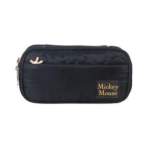 Estojo Multi Juvenil Escolar Mickey Teen Cor Preto - Xeryus