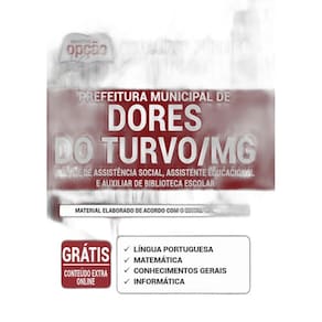 Apostila Dores Do Turvo Mg - Agente De Assistência Social