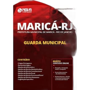 Apostila Prefeitura Maricá RJ - Guarda Municipal