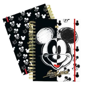 Caderno Smart Universitário Dac Mickey Espiral 80Fls