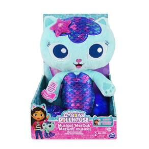 Gabby`s Dollhouse Pelúcia MerCat com Luz e Som 33cm 3636 - Sunny