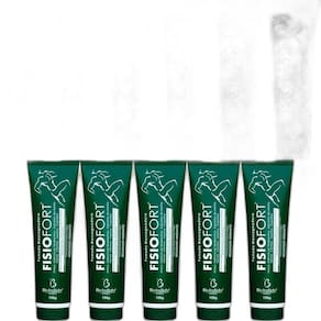 Kit 6 Pomada Fisiofort Premium 150G 5 Pomada Fisiofort 150G