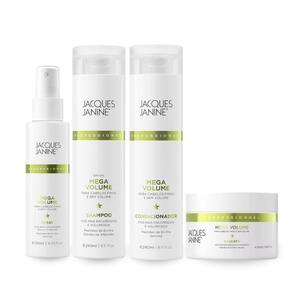 Kit Mega Volume Shampoo + Condicionador + Máscara + Spray
