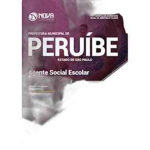 Apostila Prefeitura Peruíbe SP 2018 - Agente Social Escolar