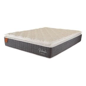 Colchão Viúva 128x188x34 Brilhante Prorelax Molas Ensacadas Pillow Top Turn Free - Cinza