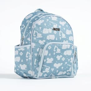 Mochila de Maternidade Hug Caminhões Azul Bebê