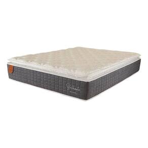 Colchão Casal 138x188x34 Brilhante Prorelax Molas Ensacadas Pillow Top Turn Free - Cinza