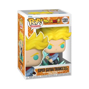 Boneco de ação Funko Pop! Animação Dragon Ball Super Trunks