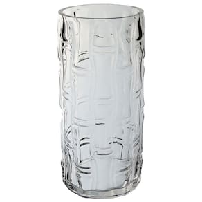 VASO DECORATIVO ENFEITE CASA CILINDRO HOME&CO VIDRO 30x13x13cm TRANSPARENTE