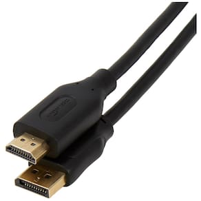 Cabo DisplayPort para HDMI Amazon Basics 10 pés 4K @30Hz preto