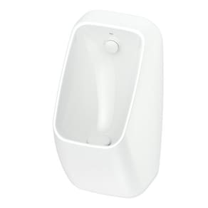 Kit com 2 Mictório Rimless com Entrada Traseira Proton Square Roca Branco