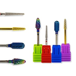 Kit 4 Brocas Tungstênio Umbrella, Large Barrel, 720, Bullet