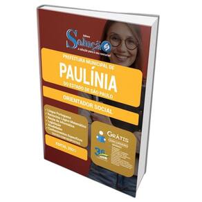 Apostila Prefeitura Paulínia Sp - Orientador Social