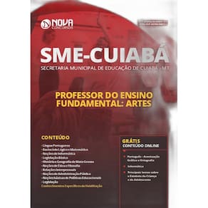Apostila Cuiabá Sme 2019 Professor Fundamental: Artes