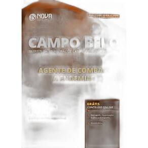 Apostila Campo Belo Mg 2019 - Agente Combate A Endemias