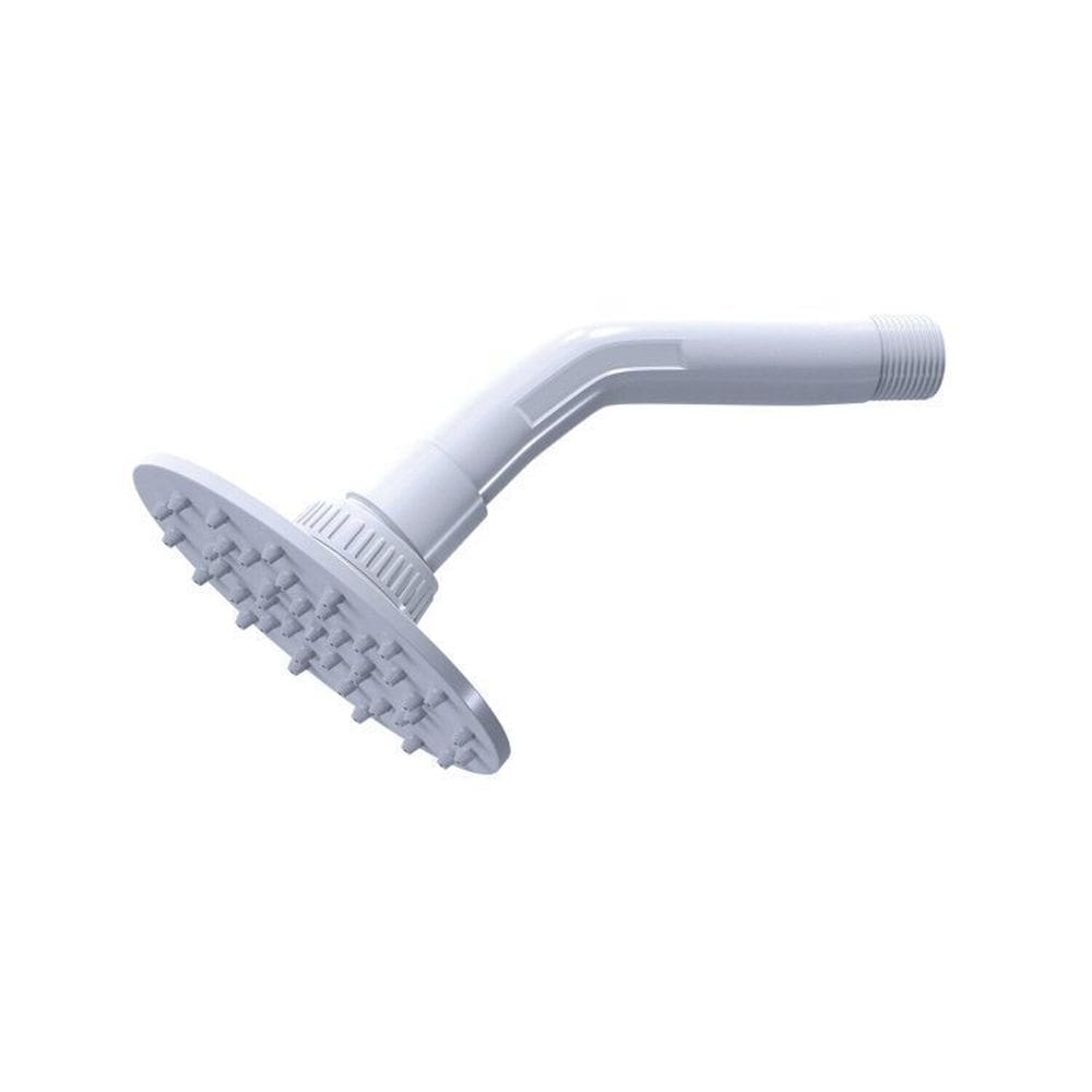 Kit 2 Chuveiros Redondo Abs Civitt Cinza