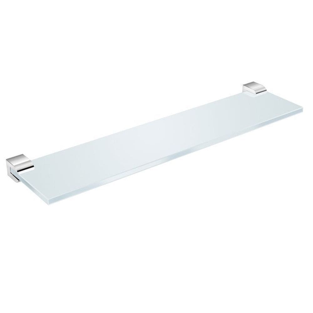Kit com 2 Praleteira de Acrílico 60cm Tempo Roca Cromado