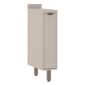 Balcão 20cm 1 Porta Com Tampo Stylo Luciane Móveis Cinammon