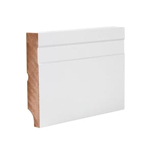 Rodapé Mdf 15cmx 80cm Suprema Madebene Branco