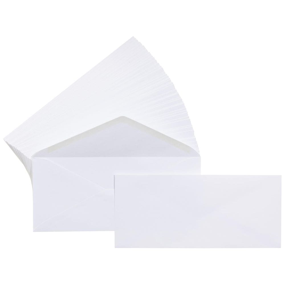 Envelopes para cartas comerciais Amazon Basics #10, pacote com 500