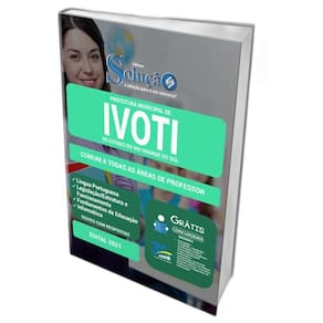 Apostila Ivoti Rs - Comum A Todas As Áreas De Professor