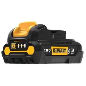 Bateria DEWALT 12V MAX resistente a óleo 3AH