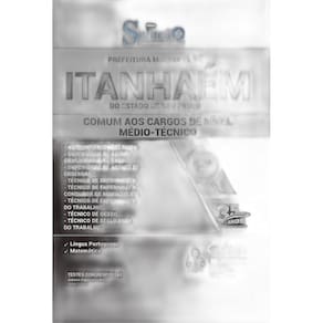 Apostila Itanhaém Sp - Cargos De Nível Médio-Técnico