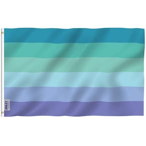 Bandeira Anley Fly Breeze Nomascsexual Pride 90x150cm Poliéster