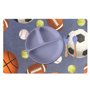8 Jogo Americano Infantil Esportes Impermeável Pvc