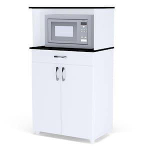 Balcão Multiuso Para Cozinha Carina 2 Portas Branco Ajl