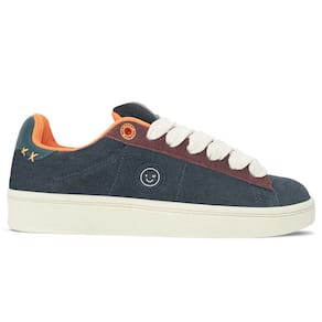 Tênis West Coast X Orange 113 Unissex Camurça | Navy Beige