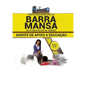 Apostila Prefeitura Barra Mansa Rj - Agente Apoio Educação
