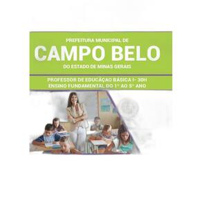 Apostila Campo Belo Mg- 2019 - Professor - 30H - Fundamental
