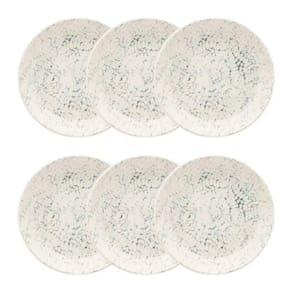 Conjunto De Pratos Fundos 06 Peças Flat Tie-dye Oxford