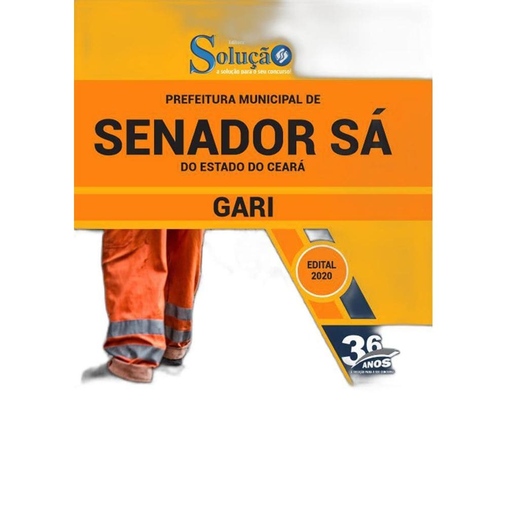 Apostila Prefeitura Senador Sá Ce - Gari