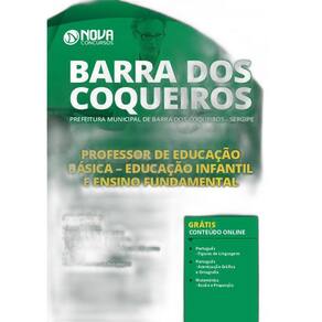 Apostila Barra Dos Coqueiros Se - Peb Infantil E Fundamental