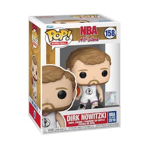 Boneco de vinil Funko Pop! Lendas da NBA Dirk Nowitzki 9,8 cm