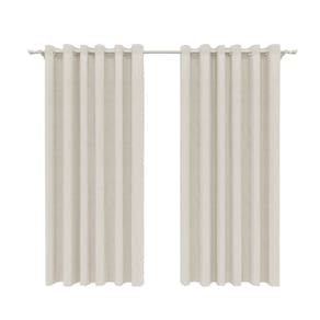Cortina em Linho Decorativa 400 X 250 Cm Flat Natural