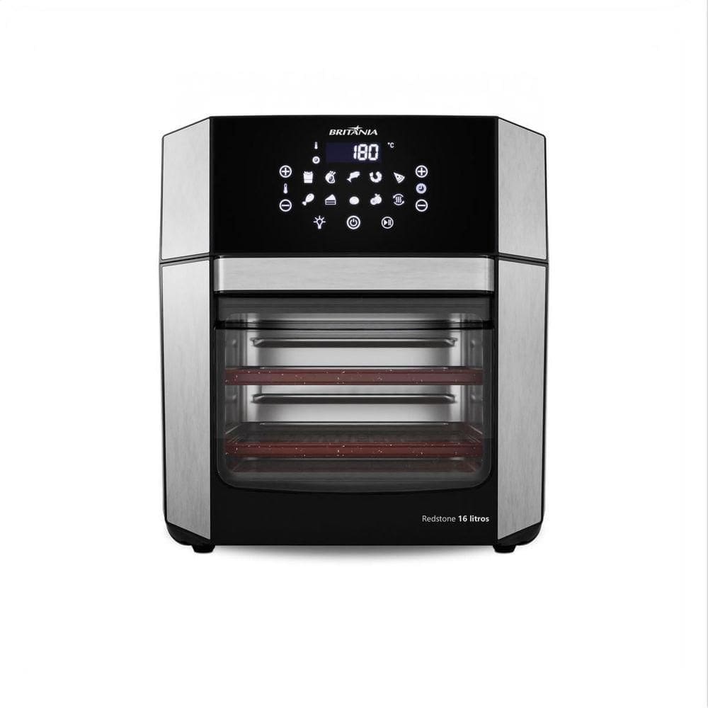 Air Fryer Oven Britânia 16L 4 em 1 Porta Removível 127V