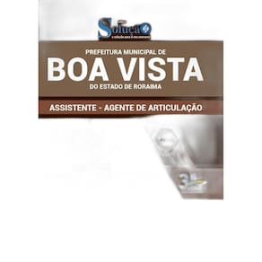 Apostila Pref Boa Vista-Rr - 2019 - Ass - Ag Articulação