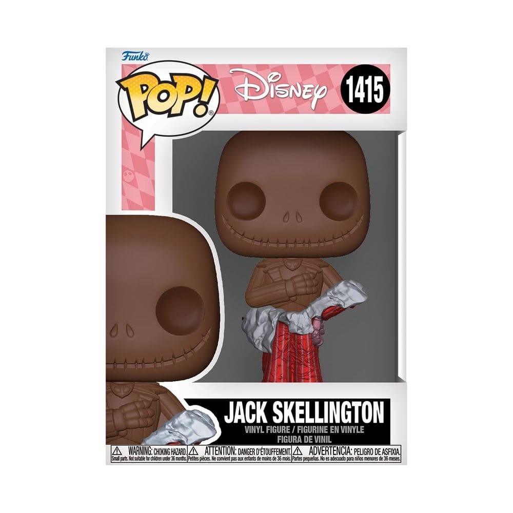 Boneco de vinil Funko Pop! Disney O Pesadelo Antes do Natal